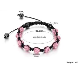 Bracelet En Cristal En Forme De Boule Pour Femme, Vendu Dans Le Monde Entier