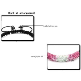 Le Bracelet En Cristal En Forme De Boule Pour Femme De La Reine De La Qualité