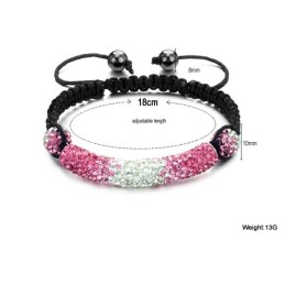 Le Bracelet En Cristal En Forme De Boule Pour Femme De La Reine De La Qualité