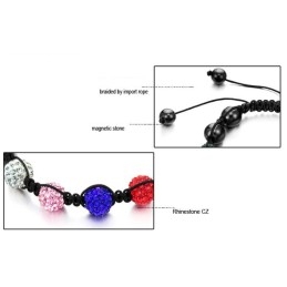 Bracelet En Cristal En Forme De Boule Pour Femme, Qualité Et Quantité Garanties