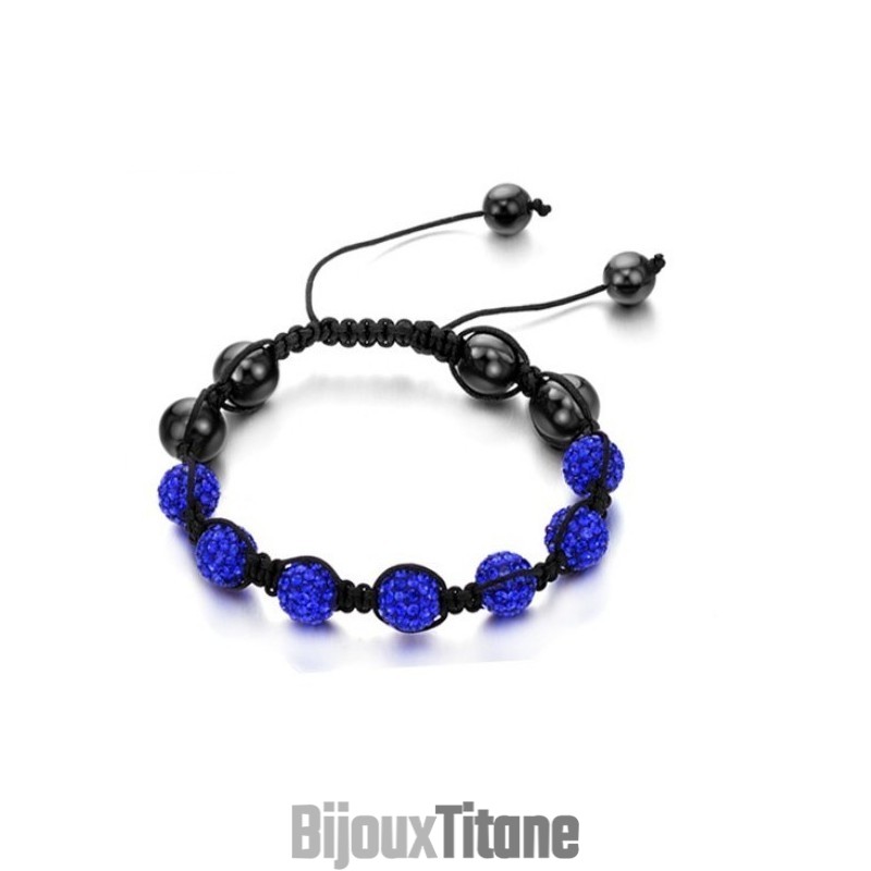 Bracelet Boule En Cristal Pour Femme, Complet Avec Spécifications