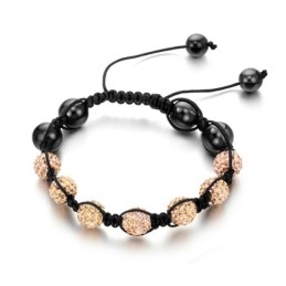 Bracelet Boule En Cristal Pour Femme, Complet Avec Spécifications