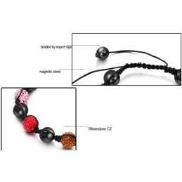 Bracelet En Cristal En Forme De Boule Pour Femme, Vendu Dans Le Monde Entier