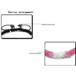 Bracelet En Cristal En Forme De Boule Pour Femme D'Excellente Qualité