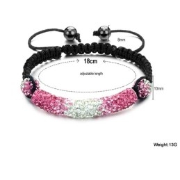 Bracelet En Cristal En Forme De Boule Pour Femme D'Excellente Qualité