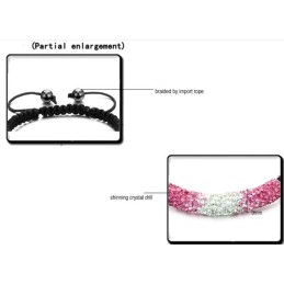 Bien Connu Pour Son Bracelet En Cristal En Forme De Boule Pour Femme De Haute Qualité
