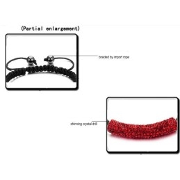 Bracelet En Cristal En Forme De Boule Pour Femme, De Qualité Stable
