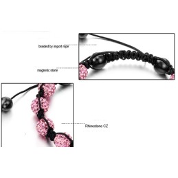 Bracelet En Cristal En Forme De Boule Pour Femme, Vendu Dans Le Monde Entier