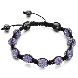 Bracelet En Cristal De Haute Qualité En Forme De Boule Pour Femme