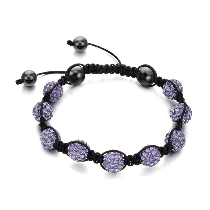 Bracelet En Cristal De Haute Qualité En Forme De Boule Pour Femme Bracelet En Cristal De Haute Qualité En Forme De Boule Pour Femme