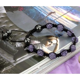 Bracelet En Cristal De Haute Qualité En Forme De Boule Pour Femme