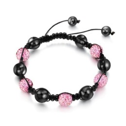 Bien Connu Pour Son Bracelet En Cristal En Forme De Boule Pour Femme De Haute Qualité