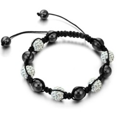 Bracelet En Cristal En Forme De Boule Pour Femme De Qualité Supérieure