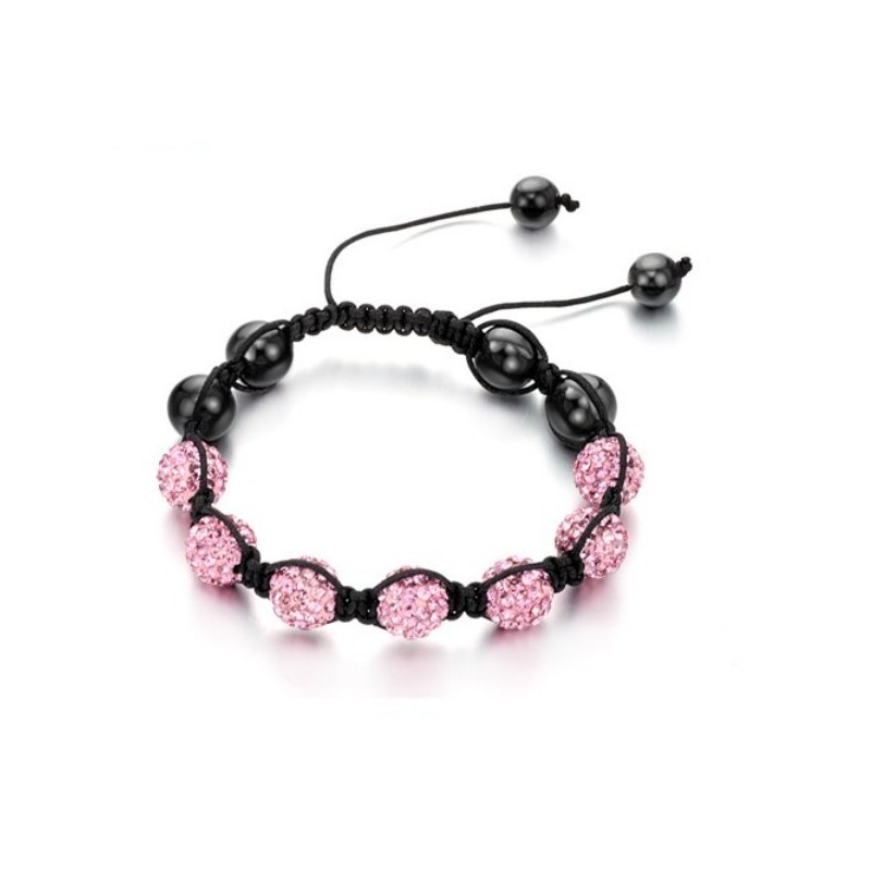 Bracelet En Cristal Durable En Forme De Boule Pour Femme
