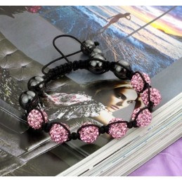 Bracelet En Cristal Durable En Forme De Boule Pour Femme