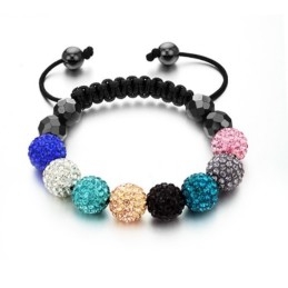 Bracelet En Cristal En Forme De Boule Pour Femme, De Qualité Stable