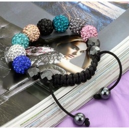 Bracelet En Cristal En Forme De Boule Pour Femme, De Qualité Stable
