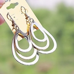 Boucles D'Oreilles En Titane