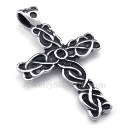 Magnifique Collier Avec Pendentif Croix En Titane Pour Homme (Chaîne Offerte)
