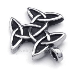 Collier Pendentif Nœud Celtique En Titane (Chaîne Gratuite)