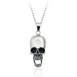 Pendentif Crâne Humain En Titane Pour Homme, Nouveau Style – Chaîne Offerte