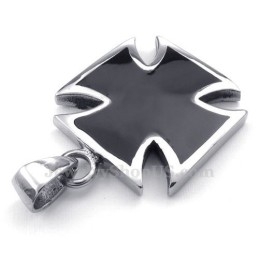 Collier Pendentif Croix Simple En Titane (Chaîne Gratuite)