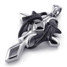 Collier Pendentif Croix En Titane (Chaîne Gratuite)