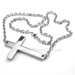 Collier Pendentif Croix En Titane (Chaîne Gratuite)