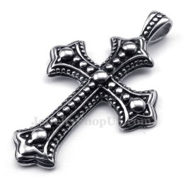 Collier Pendentif Croix En Titane (Chaîne Gratuite)