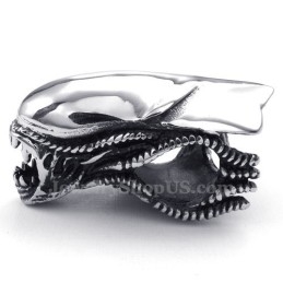 Collier Pendentif Monstre En Titane (Chaîne Gratuite)