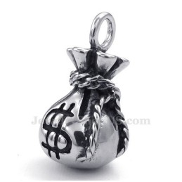 Collier Pendentif Portefeuille Et Sac À Main En Titane (Chaîne Gratuite)