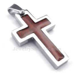 Collier Pendentif Croix En Titane (Chaîne Gratuite)