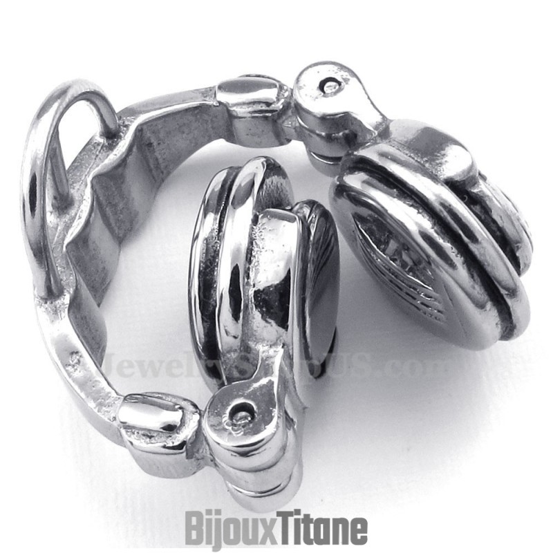 Collier Pendentif Casque En Titane (Chaîne Gratuite) Collier Pendentif Casque En Titane (Chaîne Gratuite)