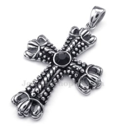 Collier Pendentif Croix En Titane (Chaîne Gratuite)