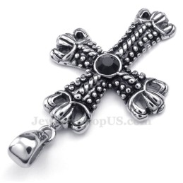 Collier Pendentif Croix En Titane (Chaîne Gratuite)
