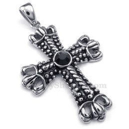 Collier Pendentif Croix En Titane (Chaîne Gratuite)