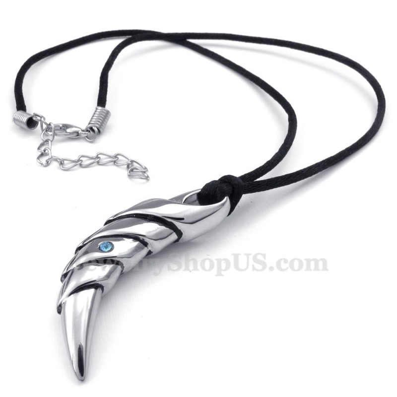 Collier Pendentif Talon En Titane (Chaîne Gratuite) Collier Pendentif Talon En Titane (Chaîne Gratuite)