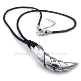 Collier Pendentif Talon En Titane (Chaîne Gratuite)