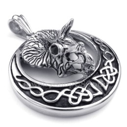 Collier Pendentif Tendance En Titane (Chaîne Gratuite)