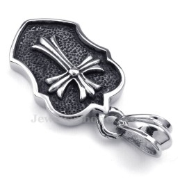 Collier Pendentif Croix En Titane (Chaîne Gratuite)