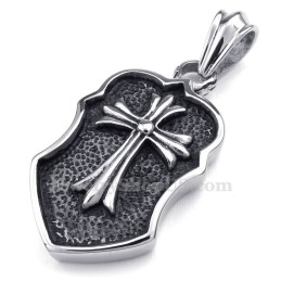 Collier Pendentif Croix En Titane (Chaîne Gratuite)