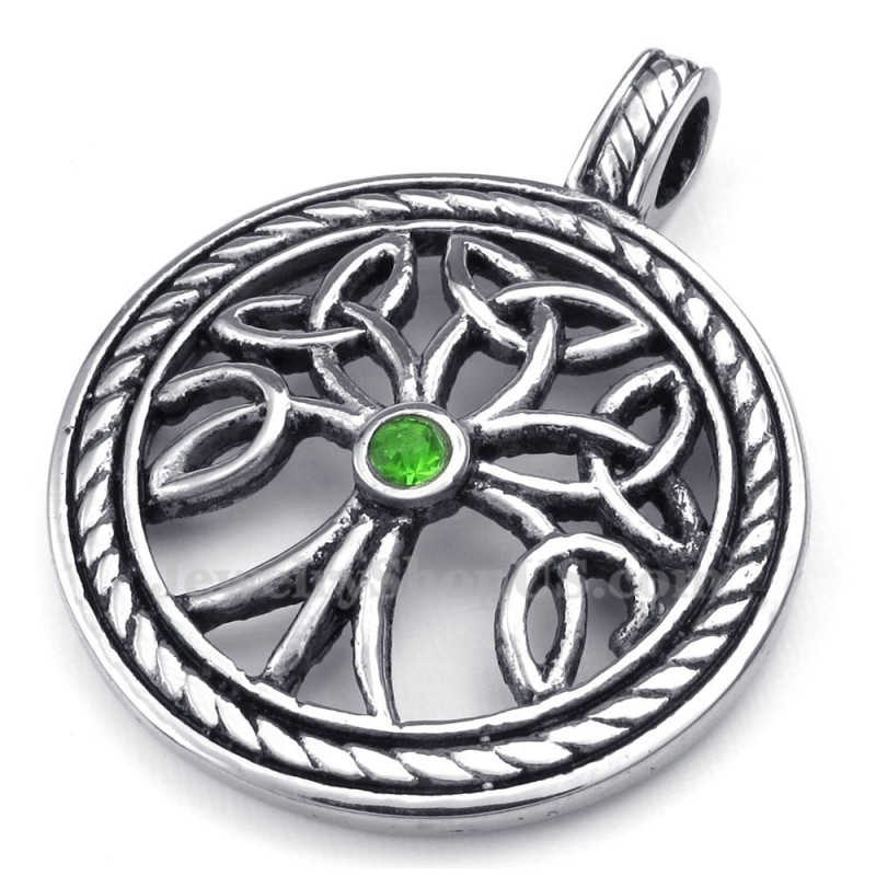 Collier Pendentif Nœud Celtique En Titane (Chaîne Gratuite) Collier Pendentif Nœud Celtique En Titane (Chaîne Gratuite)