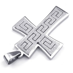 Collier Pendentif Croix En Titane (Chaîne Gratuite)