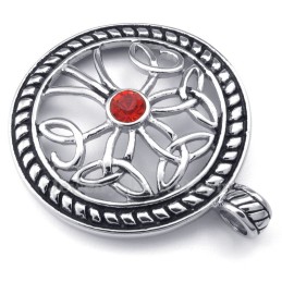 Collier Pendentif Nœud Celtique En Titane (Chaîne Gratuite)