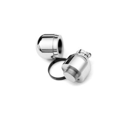 Pendentif Capsule Ouvrable En Titane « Love Forever » - Chaîne Offerte