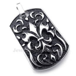 Collier Pendentif Croix En Titane (Chaîne Gratuite)