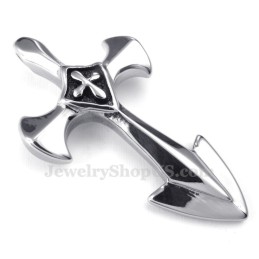 Collier Pendentif Croix En Titane (Chaîne Gratuite)