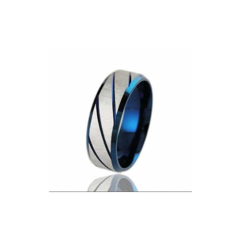 Bague Rainurée En Titane De 7 Mm