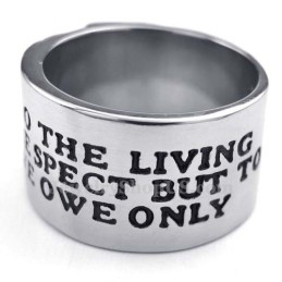Bague De Serment En Titane