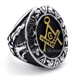 Bague Maçonnique En Titane
